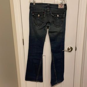 Ladies True Religion jeans. Flare leg. Joey. Size 30